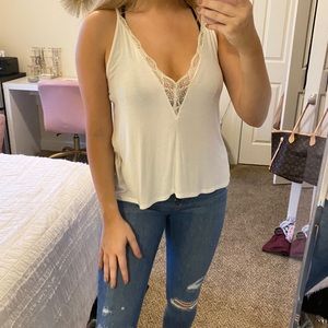 V neck tank top